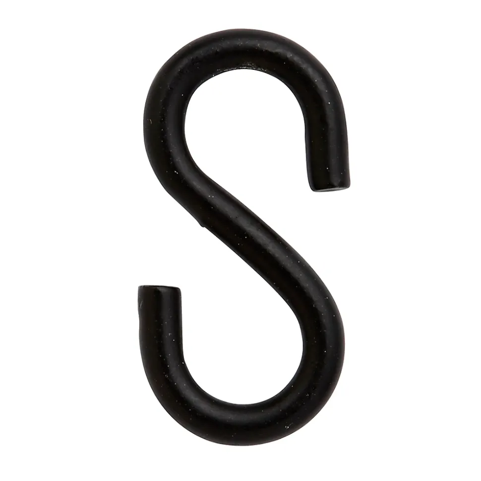 Esse noirs 30 mm Diall Acier vendu par 4 pièces