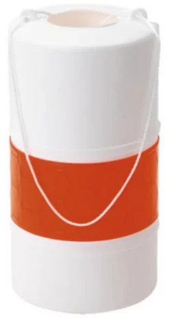 Fardier cylindrique anti-pluie en plastique