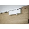 Ferme-porte automatique hydraulique Design force 3, bras coulissant, argent - THIRARD