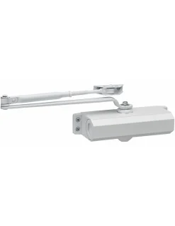 Ferme-porte automatique hydraulique force 4, blanc - THIRARD