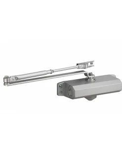 Ferme-porte automatique hydraulique force 4, argent - THIRARD