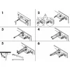 Ferme-porte automatique réversible hydraulique force 3, argent - THIRARD