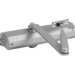 Ferme-porte GR010 Argent à bras compas - Groom - Force 3