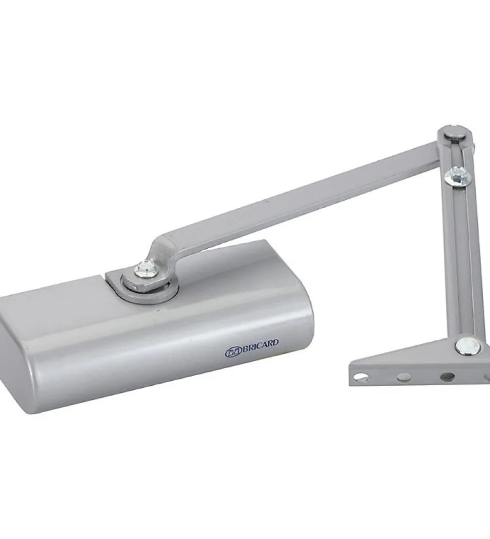 Ferme porte hydraulique bras compas Groom réversible jusqu'à 80 kg Vitesse réglable Force 3 Coupe feu
