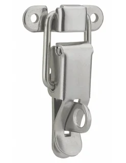 Fermeture à levier avec crochet cadenassable, inox, H.54mm, zingué - THIRARD