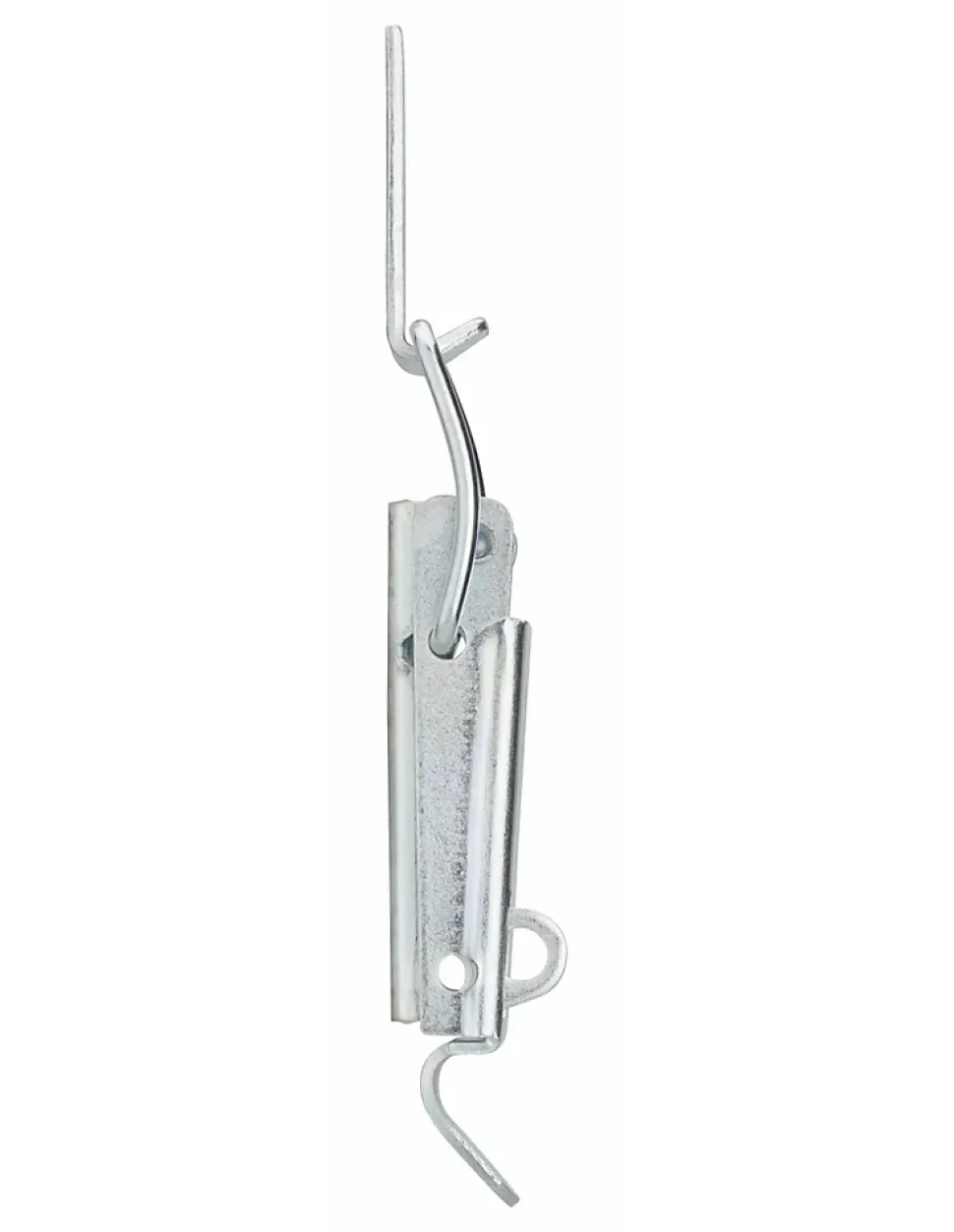 Fermeture à levier avec crochet cadenassable, acier zingué, H.44mm - THIRARD