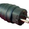 Fiche caoutchouc mâle 16A IP44 Zenitech
