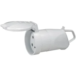 Fiche + clapet 2P+T 20A 400V Plexo Legrand