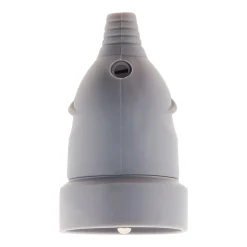 Fiche femelle 16A 2P+T - Gris - Zenitech