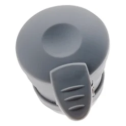 Fiche femelle à clapet 16A 2P+T - Gris - Zenitech