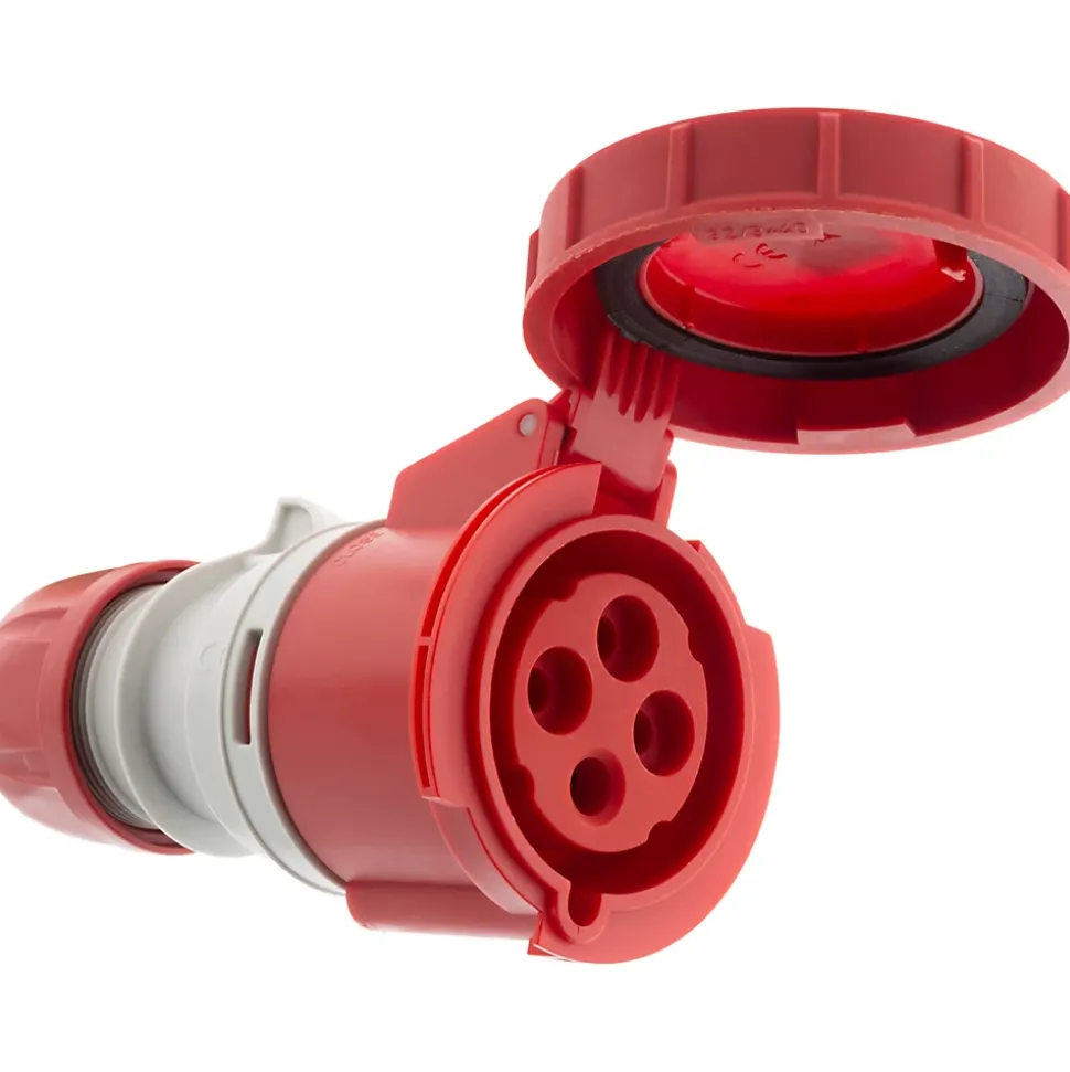 Fiche femelle IEC309 3P+T 16A - Zenitech