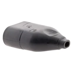 Fiche femelle 2P 6A - Noir - Zenitech