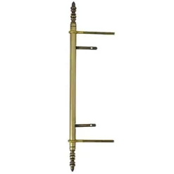 Fiche à lacets à goujon Diall vieux laiton h.648 mm