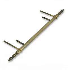 Fiche à lacets à goujon Diall vieux laiton h.296 mm