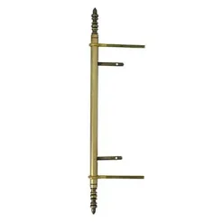 Fiche à lacets à goujon Diall vieux laiton h.580 mm