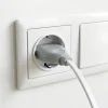 Fiche électrique mâle 6A métal Diall