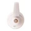 Fiche mâle anneau -16A 2P+T - Blanc - Zenitech
