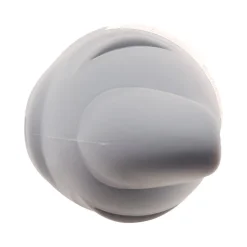 Fiche mâle coudée 16A 2P+T - Gris - Zenitech