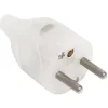 Fiche mâle lumineuse 16A sortie droite Diall