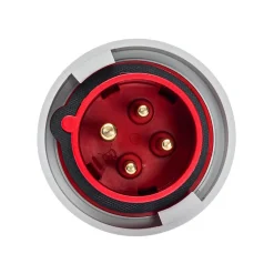 Fiche Mobile Male Triphasé 16a 3p+t 380v - 4 Broches - étanche Ip67 - Ide