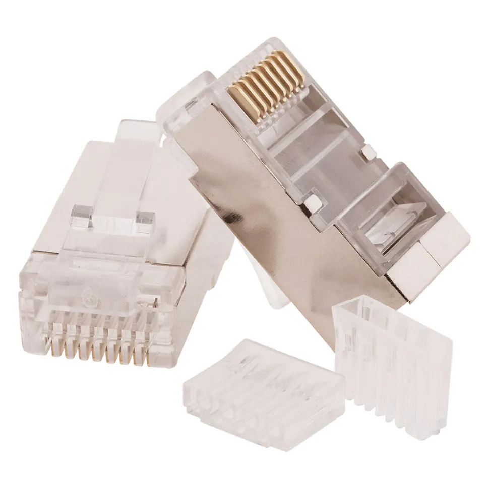 2 fiches RJ45 connexion réseau Zenitech