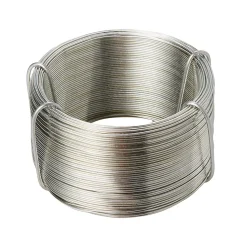 Fil d'acier Diall ø0.9 mm, 50 m Argent