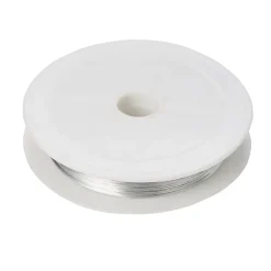 Fil d'acier Diall ø0.3 mm, 50 m Argent