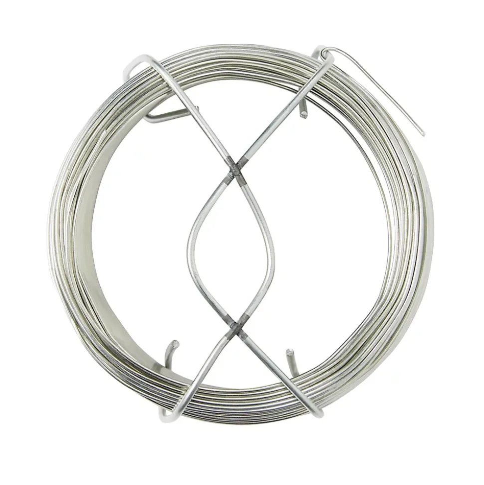 Fil d'acier Diall ø0.7 mm, 75 m Argent
