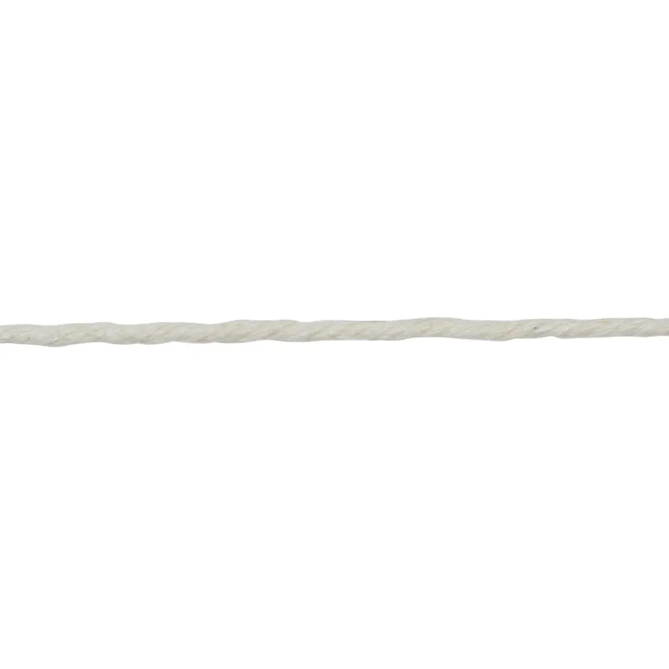 Fil de coton blanc Diall ø1.2 mm, 60 m