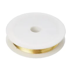 Fil de laiton Diall ø0.4 mm, 30 m Cuivre