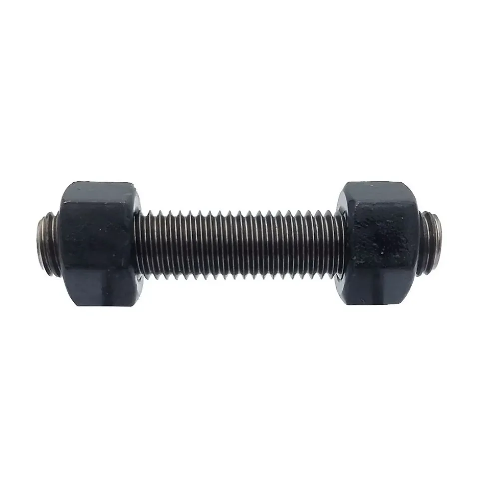 25 Filets et 2 Ecrous Montés D. 14 x 100 mm - ASTM A193 et ASTM A194 - Brut - D-Work
