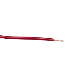 Fil électrique H07V-U 1,5mm² rouge - 25m - Zenitech