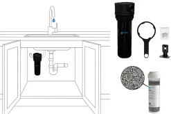Filtre à eau anti-PFAS chlore et pesticides 30 000 L d eau pure sans perte de débit (certifié NSF 53)