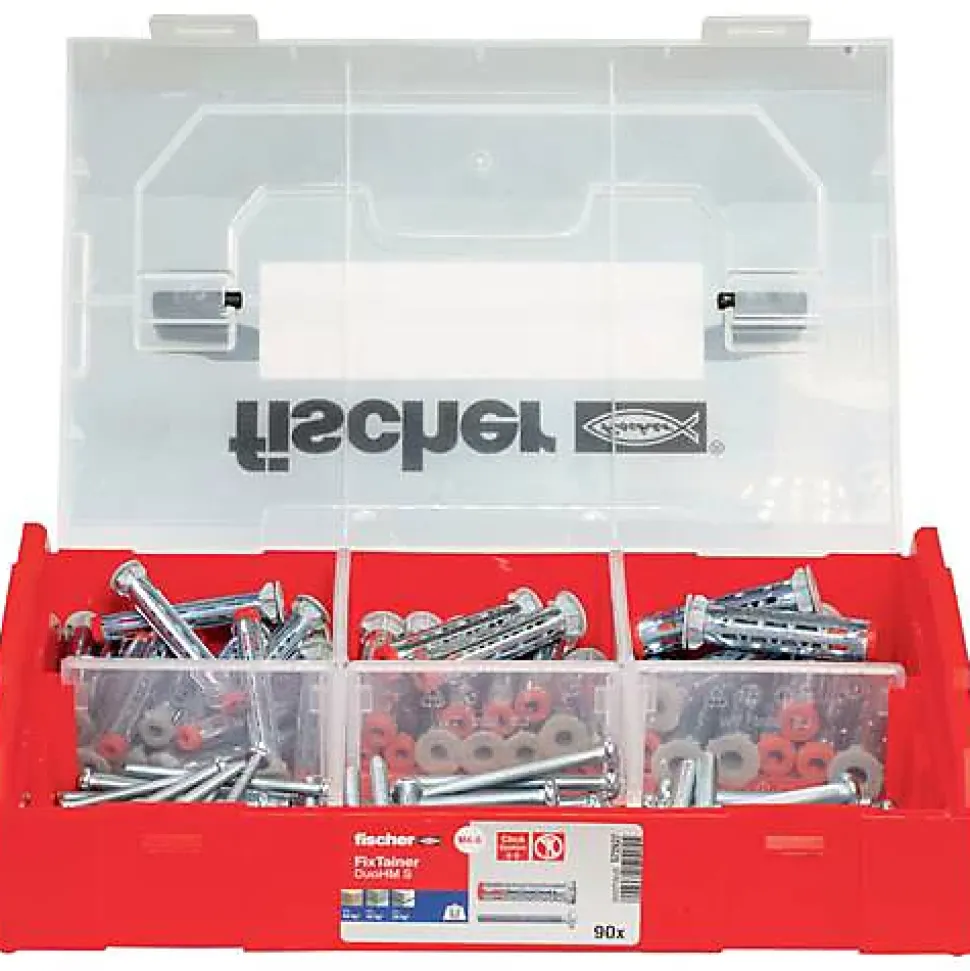 Fischer FixTainer DuoHM TX cheville pour corps creux 55 mm, montage rapide et charges élevées