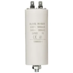 FIXAPART Condensateur 20.0uf 450 v à Cosses Condo 20mf NEDIS