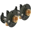Fixation pour robinetterie Bain Douche pour PER Ø16 raccord à glissement sortie femelle 15/21 (1/2")