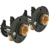 Fixation pour robinetterie Bain Douche pour PER Ø12 raccord à glissement sortie femelle 15/21 (1/2")