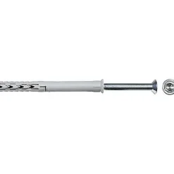 Fixations SXR Fischer 8 x 80 T en nylon, lot de 50 - chevilles longues pour bois et métal