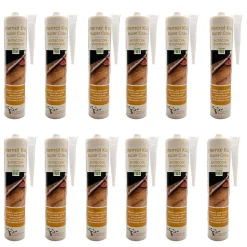 12 flacons de 310gr ETERNAL KOLL Super colle pour plinthes, panneaux acoustiques et PVC SANS SOLVANTS
