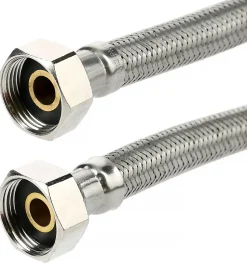 Flexible ACS sanitaire Femelle Femelle 15/21 300 mm - GARIS - F01FF0300-15