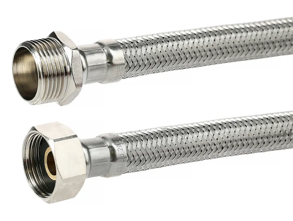 Flexible ACS sanitaire Mâle Femelle 12/17 - 300mm - GARIS - F01MF0300-12