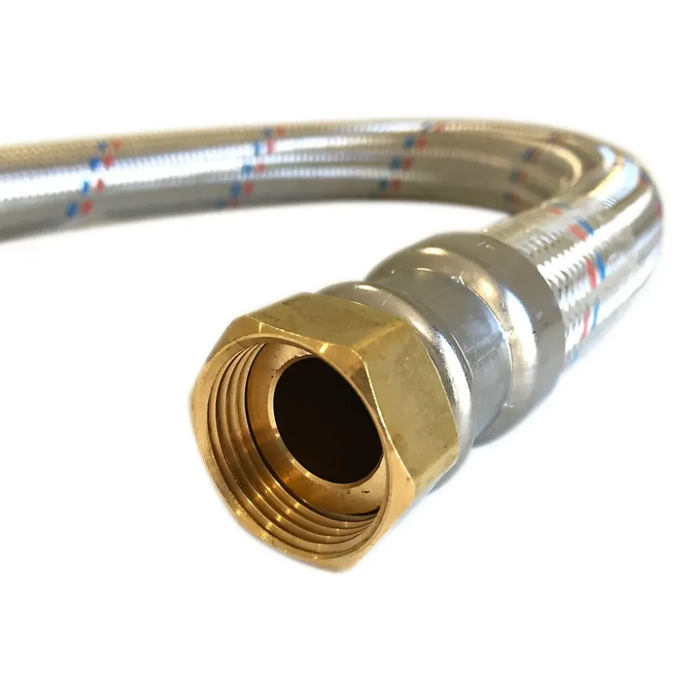 Flexible Inox 50mm Intérieur F-f 2" (50/60) Longueur 80cm
