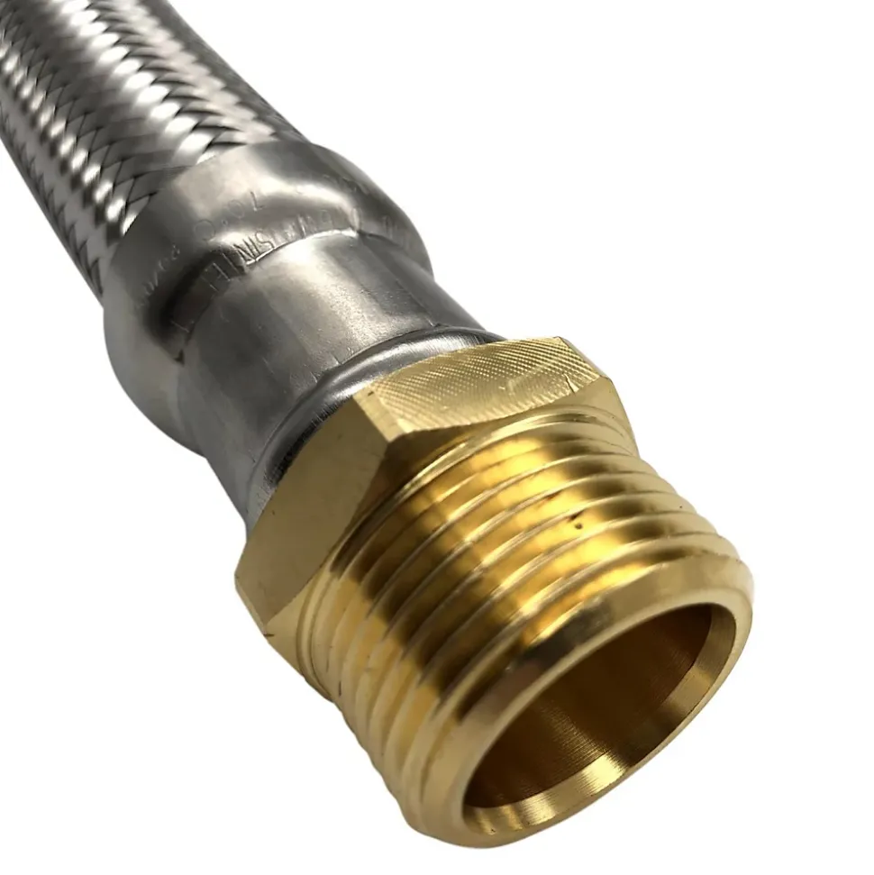 Flexible Inox 40mm Intérieur M-f 1"1/2 (40/49) Longueur 100cm