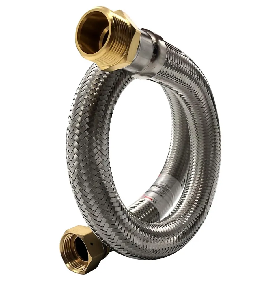 Flexible Inox 40mm Intérieur M-f 1"1/2 (40/49) Longueur 100cm