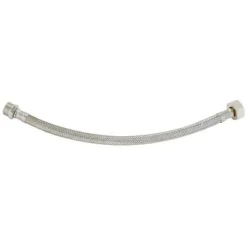 Flexible sanitaire DN8 mâle/femelle 12x17, 50 cm (Mâle et écrou tournant)
