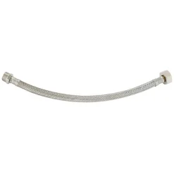 Flexible sanitaire DN10 mâle/femelle 15x21, 50 cm (Mâle et écrou tournant)