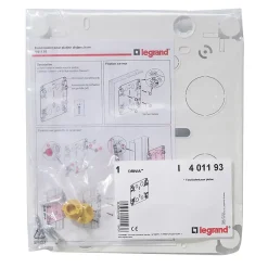 Fond isolant pour platines de branchement Legrand
