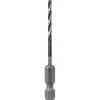 Foret métal diamètre 3 x 72mm longueur utile 33mm - queue 6 pans 1/4'' - BOSCH - 2608577048
