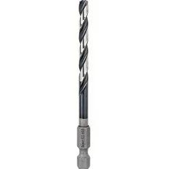 Foret métal diamètre 5 x 91mm longueur utile 52mm - queue 6 pans 1/4'' - BOSCH - 2608577056