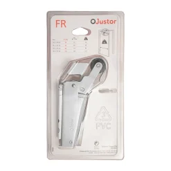 Frein de rétention force 115 N, en aluminium anodisé argent, pour porte jusquà 100 KG.